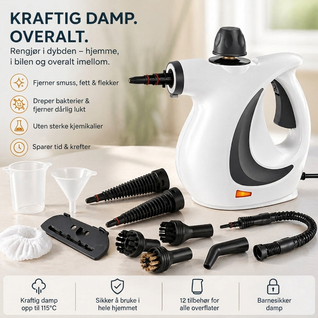 SteamPro™ - Kraftig damprenser