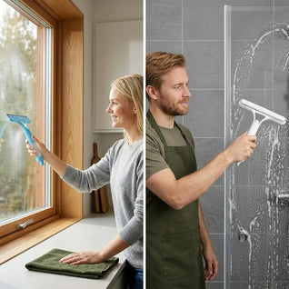 3-i-1 Multifunksjonell glassrengjøringsstang